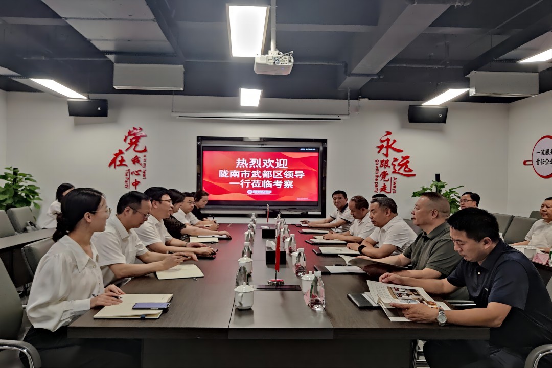 交流相助 同营生长 ——陇南市武都区向导一行莅临凯时娱乐餐饮治理集团调研考察